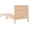 vidaXL Cama extralarga sin colchón madera maciza 90x220 cm