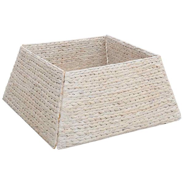 vidaXL Collar para árbol de Navidad 60 x 60 x 28 cm Jacinto de agua