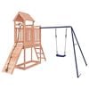 vidaXL Parque infantil de exterior madera maciza Douglas