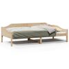 vidaXL Estructura de cama sin colch&oacute;n madera maciza de pino 90x200 cm