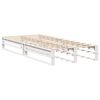 vidaXL Estructura de cama sin colch&oacute;n madera de pino blanca 90x200 cm