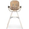 CHILDHOME Coj&iacute;n asiento trona Evolu Newborn madera natural antracita