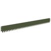 vidaXL Borde de C&eacute;sped 20 pcs 103 x 10 cm Acero Verde oliva