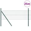 vidaXL Poste de Valla Gris 25 x 0,5 m (malla de 13 mm) Acero