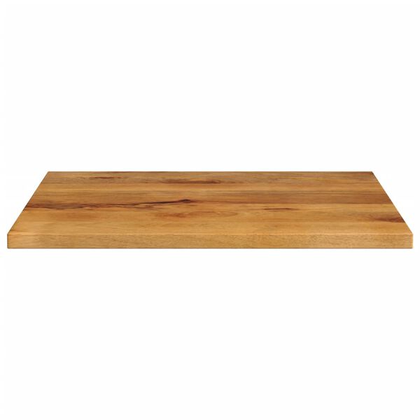 vidaXL Tablero de mesa cuadrado madera maciza de mango 70x70x2,5 cm