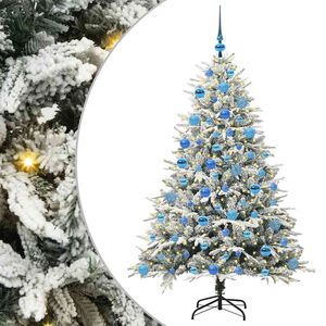 vidaXL &Aacute;rbol de Navidad Artificial Pre-iluminado con Juego de Bolas