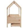 vidaXL Estructura de cama infantil con cajones madera de pino 80x170cm
