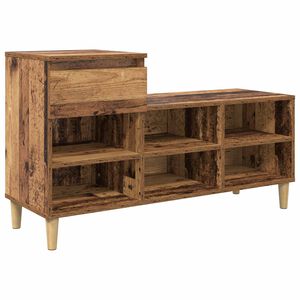 vidaXL Armario Zapatero 102 x 36 x 60 cm Madera de ingenier&iacute;a