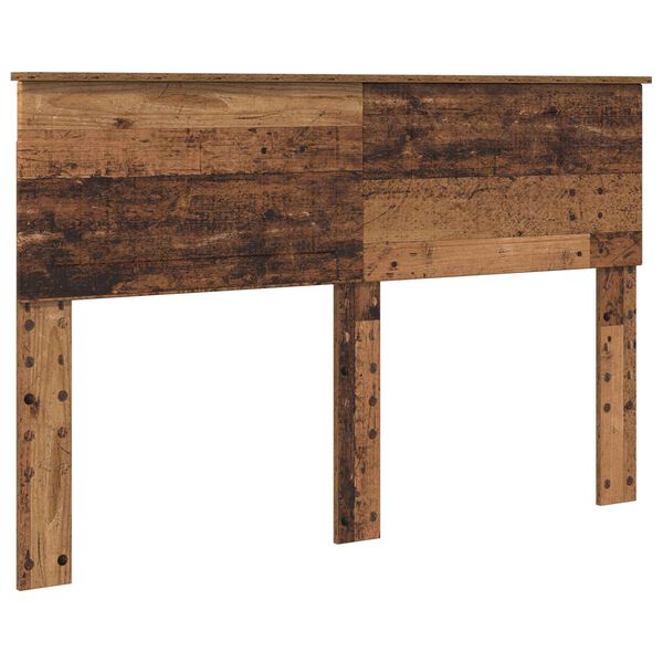 vidaXL Cabecero Madera Vieja 140 cm Madera contrachapada