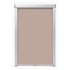 vidaXL Persiana opaca enrollable beige 206