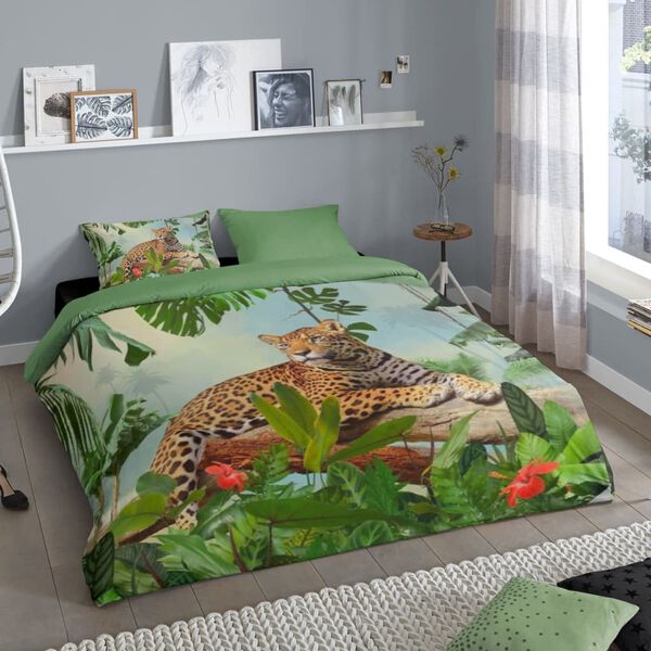 Good Morning Funda de edred&oacute;n JUNGLE 240x200/220 cm multicolor