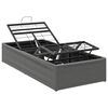 vidaXL Estructura de Cama Ajustable El&eacute;ctrica Gris oscuro