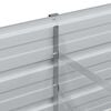 vidaXL Arriate elevado Marr&oacute;n Claro 100 x 40 x 45 cm Acero Galvanizado