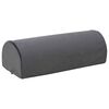vidaXL Almohadilla para pies 42 x 18 x 13 cm Firme Espuma PU Gris