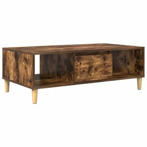 vidaXL Mesa de Caf&eacute; Roble ahumado 102 x 55 x 35 cm