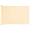 vidaXL Pantalla de privacidad de balc&oacute;n PVC crema 700x75 cm