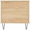 vidaXL Mesa de centro madera contrachapada roble Sonoma 90x44,5x45 cm