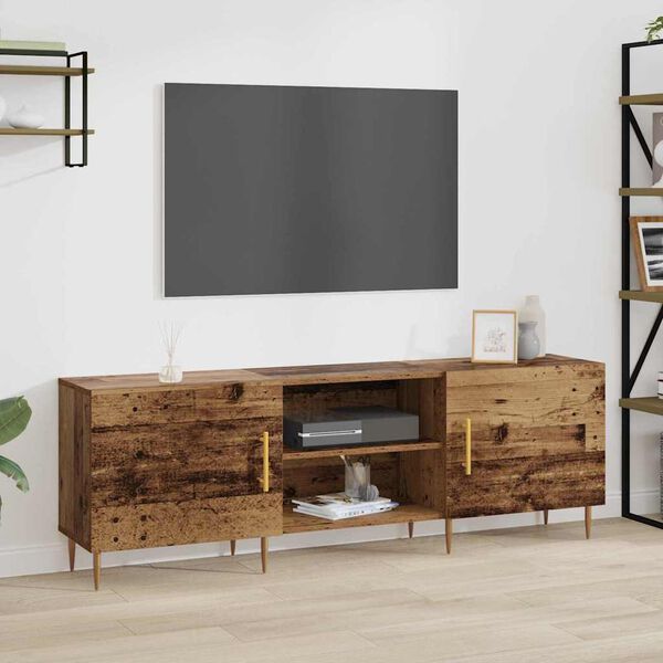 vidaXL Gabinete de TV Madera vieja 150 x 30 x 50 cm