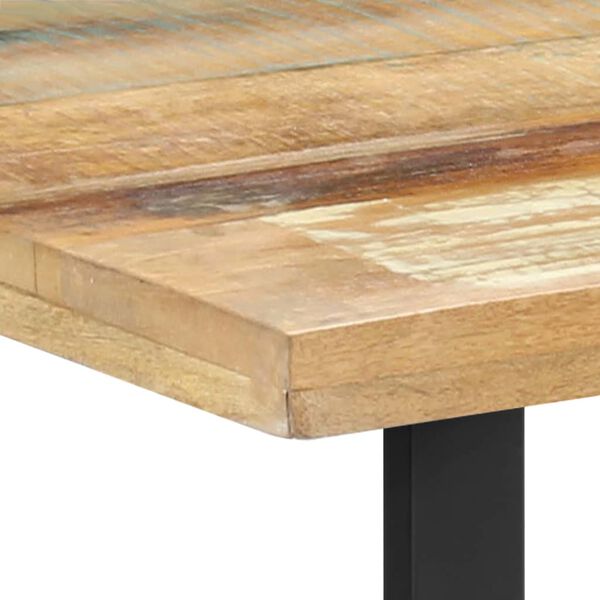 vidaXL Mesa de comedor madera maciza reciclada 120x60x76 cm