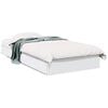 vidaXL Cama con cajones madera de ingenier&iacute;a blanca 75x190 cm
