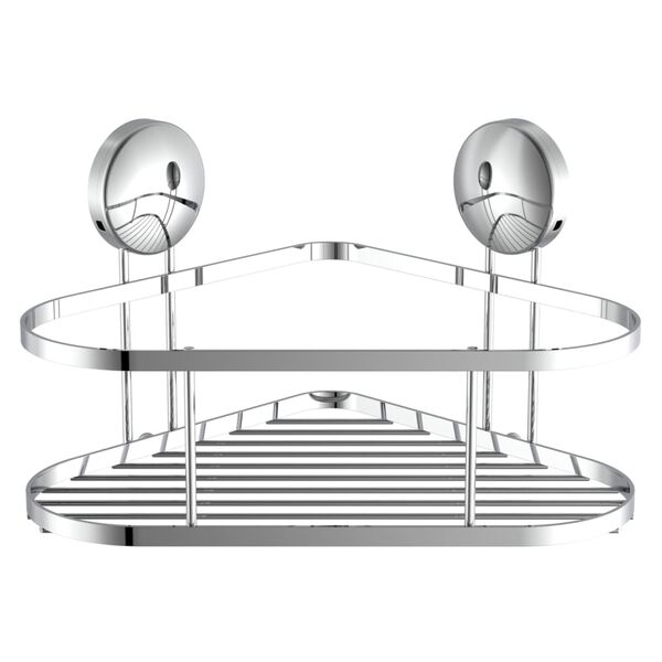 EISL Cesta de ducha cromada 22x18x13 cm