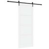 vidaXL Puerta Corredera ORKDAL 93 x 232 cm Madera de ingenier&iacute;a