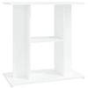 vidaXL Soporte para acuario madera de ingenier&iacute;a blanco 60x30x60 cm