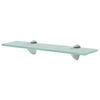 vidaXL Estante flotante de cristal 40x10 cm 8 mm