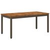 vidaXL Mesa de centro Natural y Caf&eacute; 50 x 100,5 x 45 cm