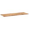 vidaXL Tablero de mesa rectangular madera maciza acacia 140x50x2 cm
