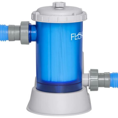 Bestway Flowclear Bomba de filtro de cartucho transparente
