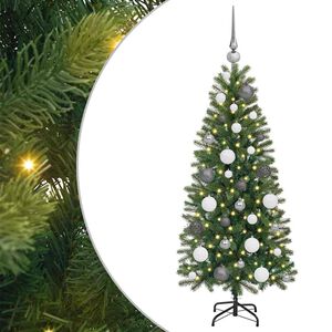 vidaXL &Aacute;rbol de Navidad artificial con 150 LED Verde 120 cm PE y PVC