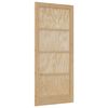 vidaXL Puerta Interior 93 x 211 cm Madera contrachapada Natural