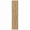 vidaXL Highboard Roble artisan 80 x 39 x 178 cm Madera contrachapada