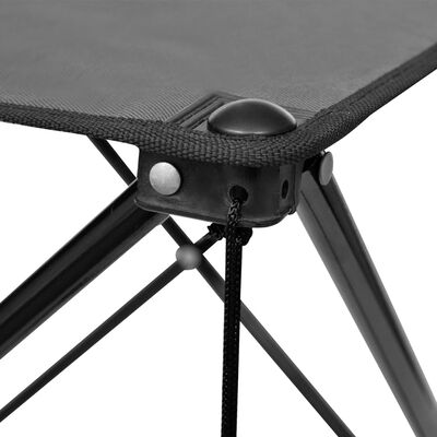 Mesa de camping plegable gris