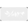 vidaXL Lona transparente con ojales PVC 1x2 m