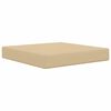 vidaXL Coj&iacute;n para sof&aacute; de exterior 3 pcs Beige Poli&eacute;ster