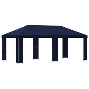vidaXL Gazebo de Jard&iacute;n 6 x 3 m Azul Poli&eacute;ster y Acero 190 gsm