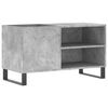 vidaXL Mueble de discos madera de ingenier&iacute;a gris hormig&oacute;n 85x38x48 cm