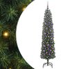 vidaXL &Aacute;rbol de Navidad artificial Verde 180 cm PVC, Acero y Pl&aacute;stico