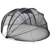 vidaXL Tienda de piscina tipo c&uacute;pula 538 x 440 x 204 cm Transparente