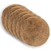 vidaXL Coj&iacute;n con almohada HEERLEN 6 uds. Gris topo Fleece PV