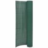 vidaXL Valla de jard&iacute;n de doble cara verde 110x500 cm