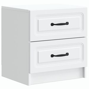 vidaXL Armario de Noche 43 x 34,5 x 44,5 cm Madera de Ingenier&iacute;a