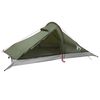 vidaXL Tienda de senderismo Verde oliva 4 personas