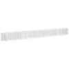 vidaXL Arriate de gaviones de hierro galvanizado 540x50x50 cm