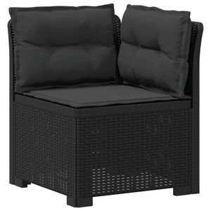 vidaXL Sill&oacute;n Individual de Jard&iacute;n con Cojines Apariencia de Ratan PP