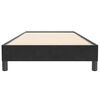 vidaXL Cama box spring sin colchón negro terciopelo 80x220 cm