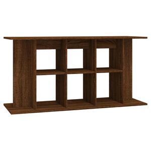 vidaXL Soporte de acuario madera ingenier&iacute;a roble marr&oacute;n 120x40x60 cm