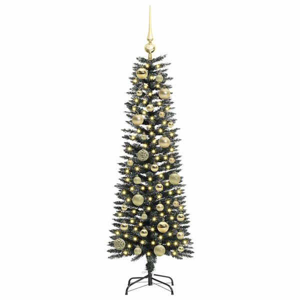 vidaXL &Aacute;rbol de Navidad artificial Verde 120 cm PVC, Pl&aacute;stico y Acero